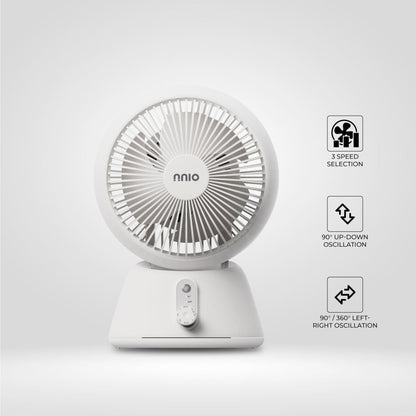 8" 360° High Velocity Air Circulator (N1008AC)