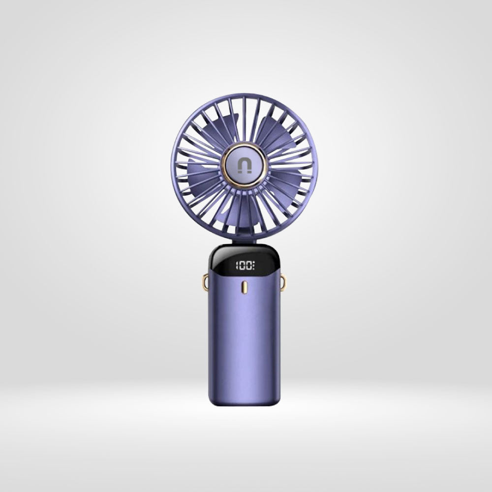 Portable Handheld Fan, 1800mAh, 5 Speed (N1500USBF)