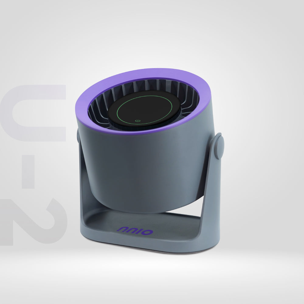 U-2 High Speed Portable Fan, 3600mAh, 100 Speed, Digital Display & Control
