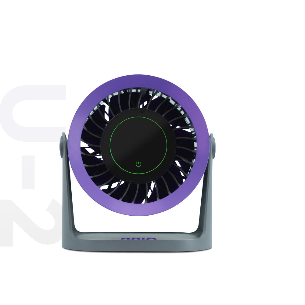U-2 High Speed Portable Fan, 3600mAh, 100 Speed, Digital Display & Control