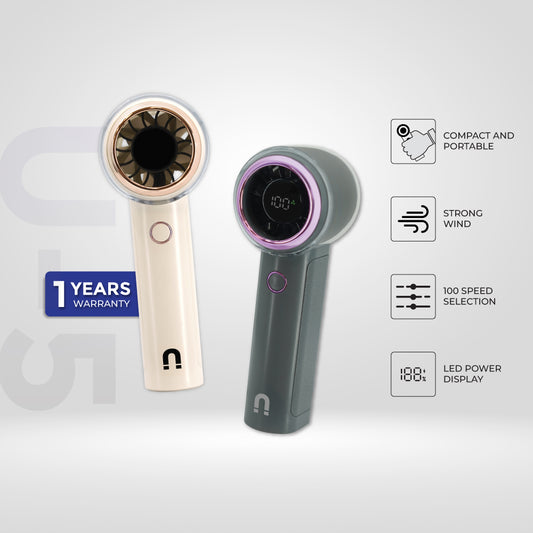 U-5 High Speed Portable Handheld Fan, 5000mAh, 100 Speed
